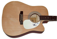 Chris Martin Coldplay Signed Autographed Full Size Acoustic Guitar Beckett COA