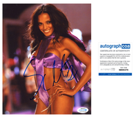 Selita Ebanks Signed Autograph 8x10 Photo Victoria's Secret Model ACOA COA