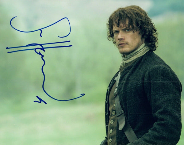 Sam Heughan Signed Autograph 8x10 Photo OUTLANDER Actor COA