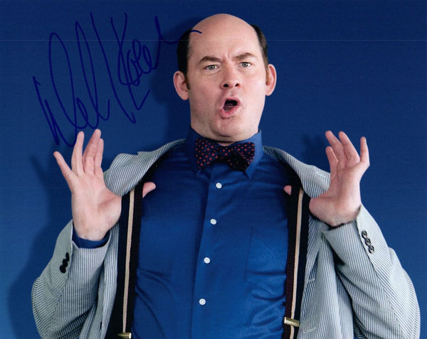 David Koechner Signed Autographed 8x10 Photo Anchorman Semi Pro COA VD