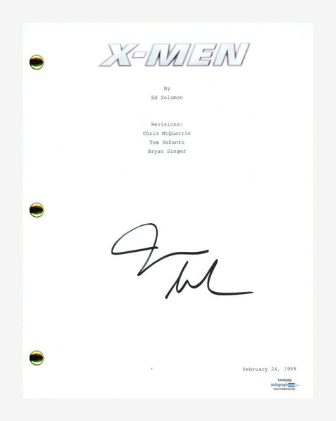 James Marsden Signed Autographed X-MEN Movie Script Screenplay Cyclops ACOA COA