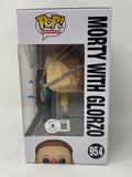 Dan Harmon Signed Rick and Morty with Glorzo Funko Pop 954 Autograph Beckett COA