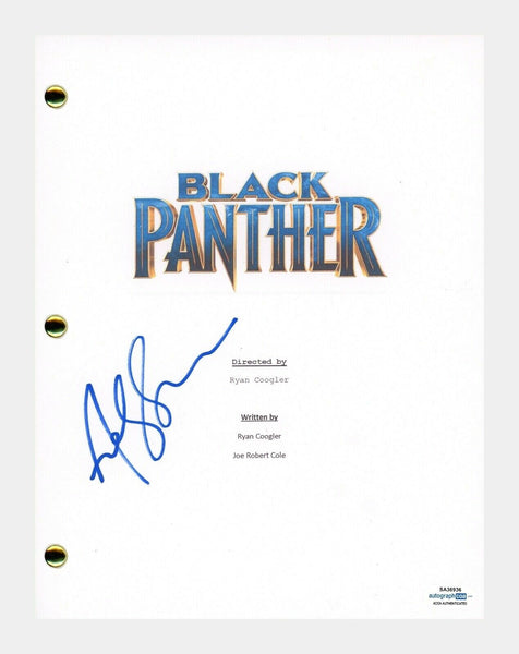 Andy Serkis Signed Autographed BLACK PANTHER Movie Script ACOA COA