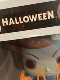 Nick Castle Signed Autographed Funko Pop Michael Myers Halloween Beckett BAS COA