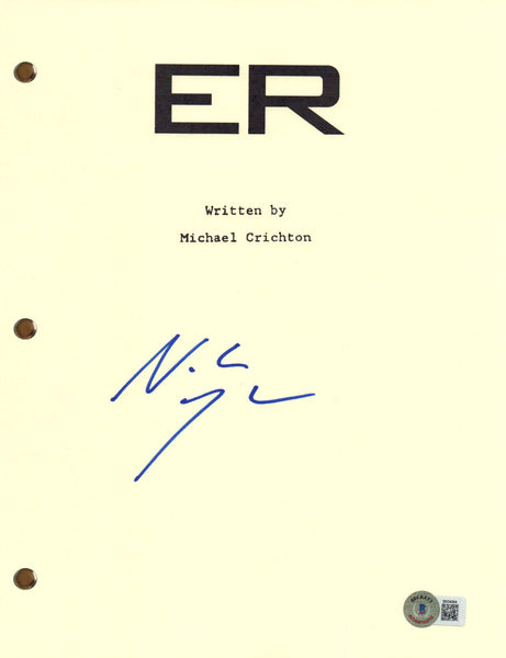 Noah Wyle Signed Autograph ER Pilot Episode TV Script Full Screenplay BAS COA
