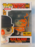Malcolm McDowell Signed Alex DeLarge Funko Pop A Clockwork Orange Beckett COA