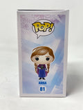 Kristen Bell Signed Funko Pop Frozen Anna #81 Disney Autograph Beckett COA