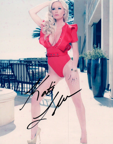 Katie Lohmann Signed Autographed 8x10 Photo Hot Sexy Model Playboy Playmate COA