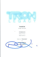 Joseph Kosinski Signed Autographed TRON LEGACY Movie Script COA