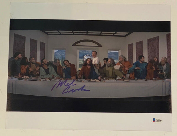 Mel Brooks Signed Autograph 11x14 Photo History of the World, Part I Beckett COA