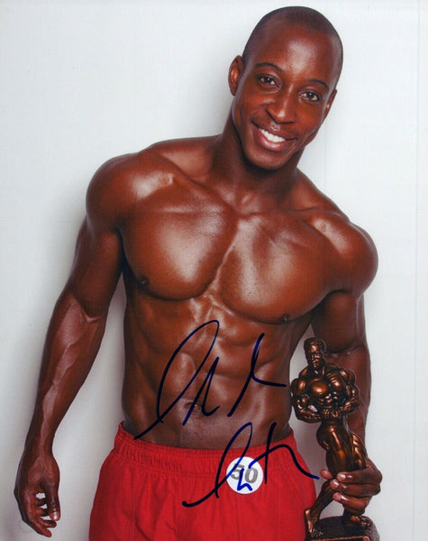 Shaka Smith Signed Autographed 8x10 Photo Hot Shirtless Actor Model COA