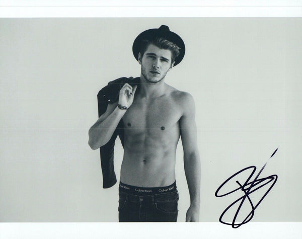 Twan Kuyper Signed Autograph 8x10 Photo YouTuber Shirtless Male Model Actor COA