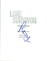 Peter Berg Signed Autographed LONE SURVIVOR Full Movie Script COA VD