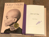 Cicely Tyson Signed Autographed Just As I Am Hardcover First Edition Book COA