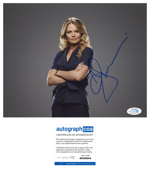 Jennifer Morrison Signed Autograph 8x10 Photo House Actress ACOA COA