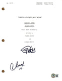 Cheech Marin & Tommy Chong Signed Cheech & Chong's Next Movie Script Beckett COA
