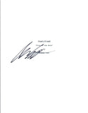 Jacob Pitts Signed Autographed JUSTIFIED  Pilot Episode Script COA VD