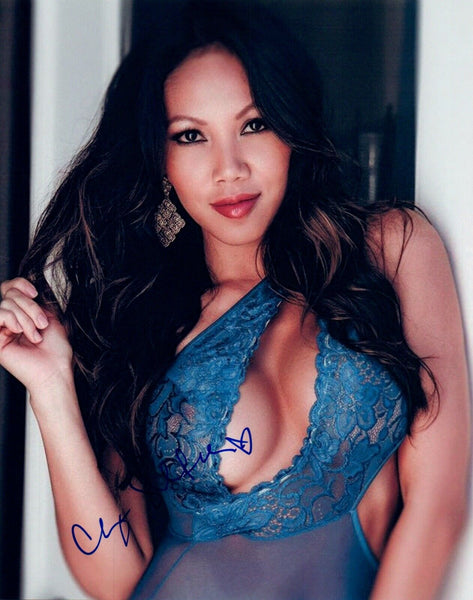 Caya Hefner Signed Autographed 8x10 Photo Model Playboy COA