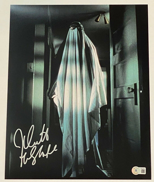 Nick Castle Signed Autographed 11x14 Photo Halloween Michael Myers Beckett COA