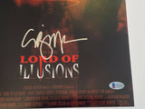 Clive Barker Signed Lord of Illusions 11x17 Movie Poster Photo Beckett COA