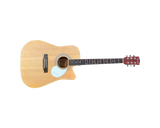 David Byrne Signed Autographed Full Size Acoustic Guitar Talking Heads ACOA COA