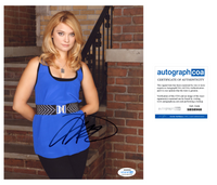 Spencer Grammer Signed Autograph 8x10 Photo Rick and Morty Summer Smith ACOA COA