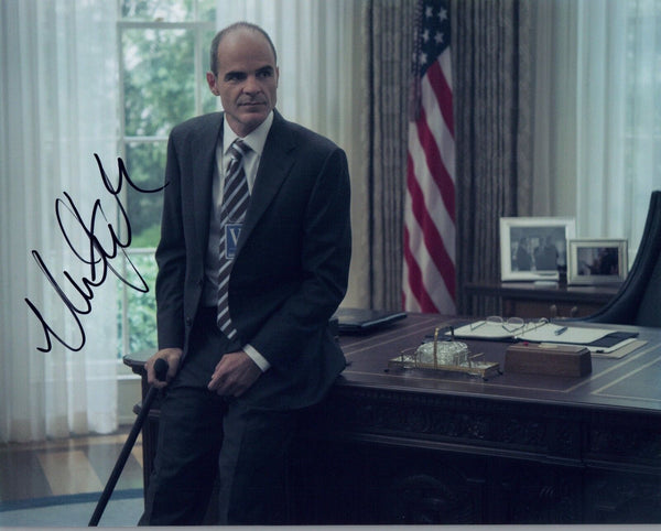 Michael Kelly Signed Autographed 8x10 Photo House of Cards COA