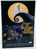 Danny Elfman Signed The Nightmare Before Christmas 12x18 Movie Poster BAS COA