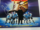 Emilio Estevez Signed Autograph The Mighty Ducks D3 Laser Disc Cover Beckett COA