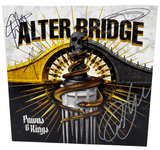 Alter Bridge Signed Autograph Pawns & Kings Vinyl Record Yellow LP Tremonti ACOA