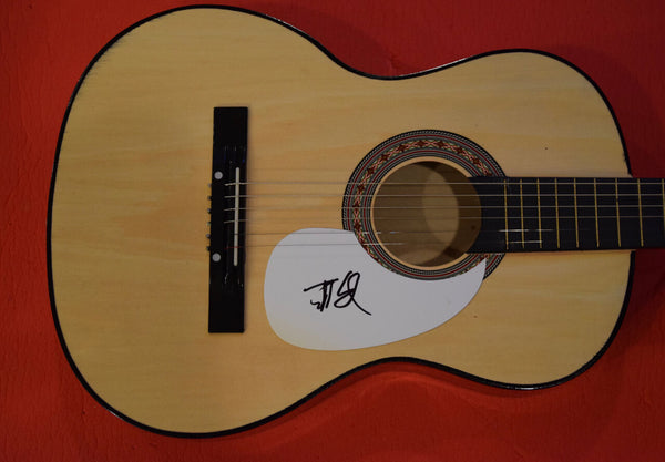 Todd Snider Signed Autographed Acoustic Guitar Hard Working Americans