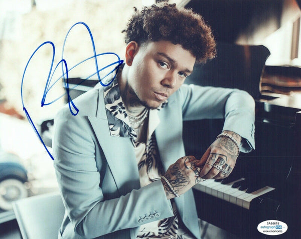 Phora Signed Autographed 8x10 Photo Hip Hop Rapper ACOA COA