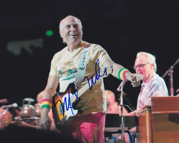 Michael Utley Mike Signed Autographed 8x10 Photo Jimmy Buffett Coral Reefer Band
