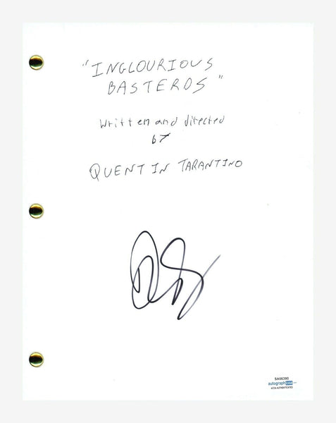 Diane Kruger Signed Autograph Inglourious Basterds Movie Script ACOA COA