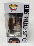 Austin Butler Signed Funko Pop Elvis Presley Pharaoh Suit 287 Autograph BAS COA