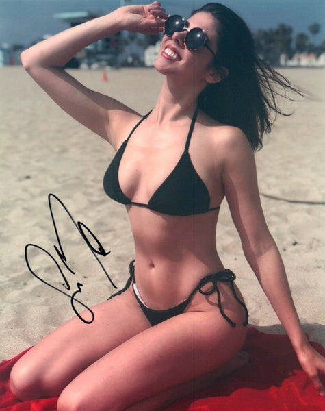 Sierra Nowak Signed Autographed 8x10 Photo Hot Sexy Model COA