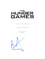 Alexander Ludwig Signed Autographed THE HUNGER GAMES Movie Script COA