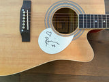 Ronnie Wood Signed Full Size Acoustic Guitar The Rolling Stones ACOA COA