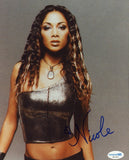 Nicole Scherzinger Signed Autograph 8x10 Photo The Pussycat Dolls ACOA COA