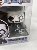 Tobias Forge Ghost Signed Funko Pop Papa Emeritus IV 336 Autograph Beckett COA