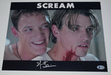 Skeet Ulrich Signed Autographed 11x14 Photo Scream Billy Loomis Beckett COA