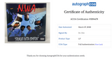 Dr. Dre Signed Autograph N.W.A. Straight Outta Compton Vinyl Album NWA ACOA COA