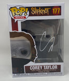 Corey Taylor Slipknot Signed Autographed Funko Pop Figure #177 Proof Beckett COA