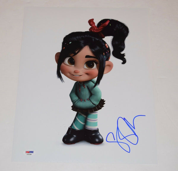 Sarah Silverman Signed Autographed 11x14 Photo WRECK IT RALPH PSA/DNA COA