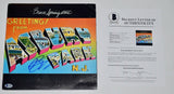 Bruce Springsteen Signed Greetings From Asbury Park NJ Record Album Beckett COA