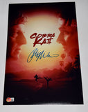Ralph Macchio Signed Autograph Cobra Kai 11x17 Poster The Karate Kid Beckett COA