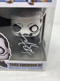 Tobias Forge Ghost Signed Funko Pop Papa Emeritus IV 336 Autograph Beckett COA