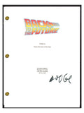 Bob Gale Signed Autographed BACK TO THE FUTURE Movie Script COA