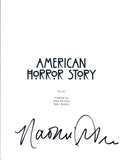 Naomi Grossman Signed Autographed AMERICAN HORROR STORY Pilot Script COA VD