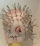 Clive Barker Signed Autographed Hellraiser Pinhead Mask Horror Beckett BAS COA